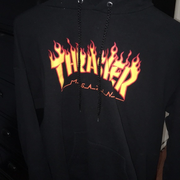 thrasher sweatshirt zumiez